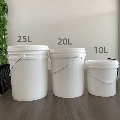 15L/18L/20L прочная пластиковая ведра для хранения Сертификат красного цвета GAP/ISO/FDA
