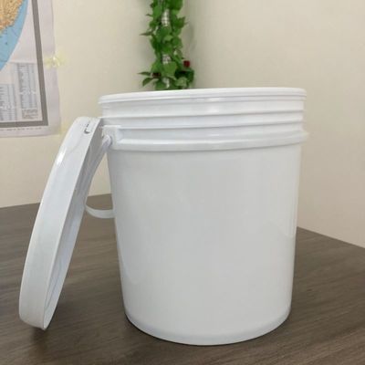 Полипропиленовый 4L 5L 8L 10L 15L 18L пищевой пластиковый ведро с теплопередающей печатью