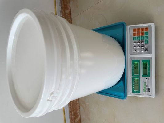 Поставьте прозрачный пластиковый ведро 20L ведро с крышкой и сертификатом