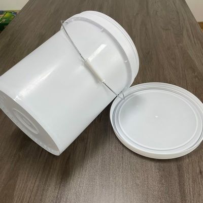 20 литровый HDPE пластиковый ведро с защищенной от подделок крышкой и прочным материалом