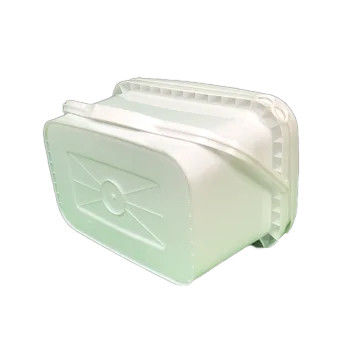 Прозрачный 20L 25L квадратный пластиковый ведро с ручкой и крышкой аксессуары для хранения