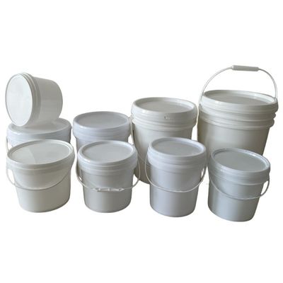 Настройка 1L 2L 3L 4L 5L круглые пластиковые ведра с крышками и ручками для хранения пищи