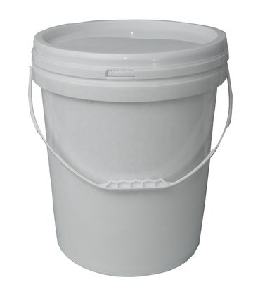 20L круглый пластиковый контейнер с ручкой для краски закуска PP материал квадратный