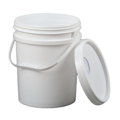 20L круглый пластиковый контейнер с ручкой для краски закуска PP материал квадратный