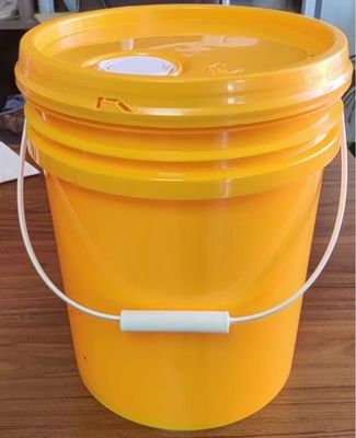 20L круглый пластиковый контейнер с ручкой для краски закуска PP материал квадратный