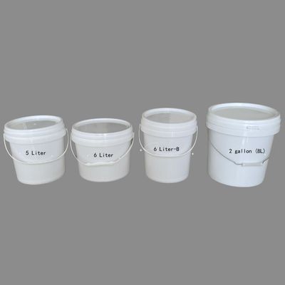 1L 2.5L 2L 3L 4L 5L 10L 18L 20L 5 галонные пластиковые ведра с теплопередачей печати