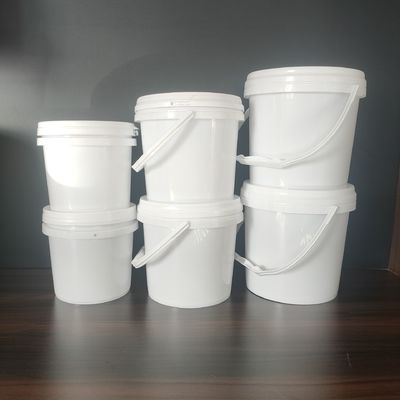 Настраивайте круглый пластиковый ведро в 2L 5L 8L 10L 15L 20L для хранения моющих порошков