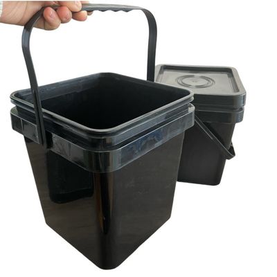 Специальная упаковка продуктов питания 5L квадратная пластиковая ведра с легко открывающимся дизайном и IML печатью