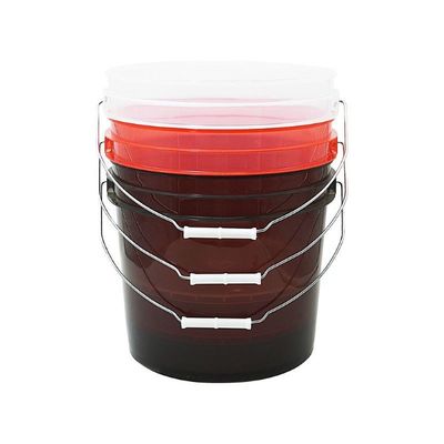 Прозрачная 2L 4L 6L PP пластиковая упаковочная бочка для промышленного хранения и долговечности