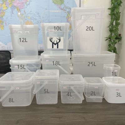4L 5L 6L 8L квадратные пластиковые ведра с ручкой квадратный или круглый круглый или квадратный ветер