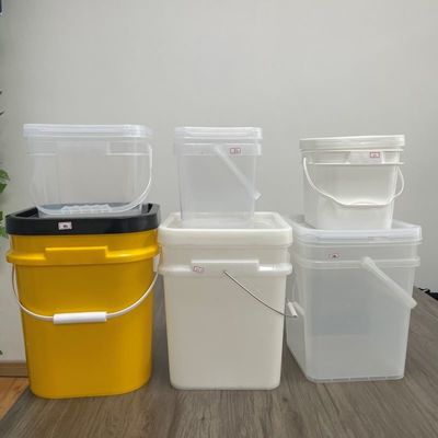4L 5L 6L 8L квадратные пластиковые ведра с ручкой квадратный или круглый круглый или квадратный ветер