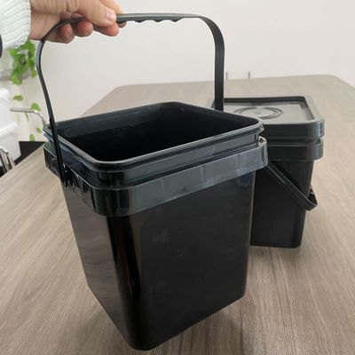 4L 5L 6L 8L квадратные пластиковые ведра с ручкой квадратный или круглый круглый или квадратный ветер