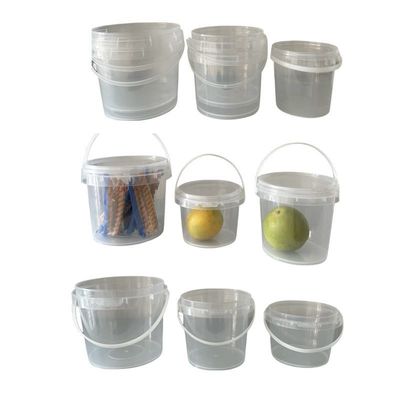Чистый ведро с пончиками с крышкой и ручкой свободный от BPA многоразовый пластиковый ведро 32 унции питьевой ведро
