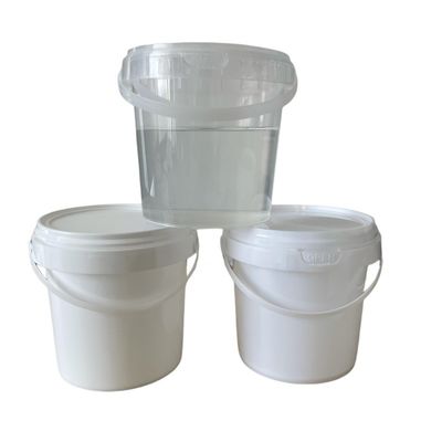 Чистый ведро с пончиками с крышкой и ручкой свободный от BPA многоразовый пластиковый ведро 32 унции питьевой ведро