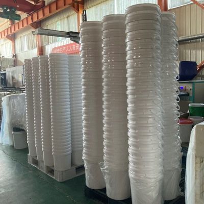 20L пластиковый ведро с легко открываемой ноздри крышка прочный и универсальный дизайн
