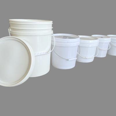 10L 12L 16L 18L 20L 25L белый цвет прямоугольный пластиковый ведро с крышкой из Циндао
