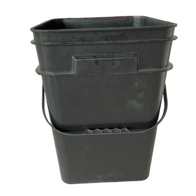20L 25L черный пластиковый ветер бочка квадратный ветер для перевозки закусок оборудования