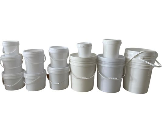 Прочный 2L 10L 15L 16L 20L 18L 40L Круглый пластиковый ведро Краска ведро с пластиковой крышкой
