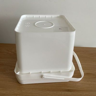 GAP/ISO/FDA Certified Square Bucket 2L/4L/5L/6L/10L/18/20L PP Пластиковый ведро с ручкой