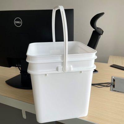 Пластиковый ведро с легким открытием и закрытием крышки 10L 15L 18L Размеры тяжелой конструкции