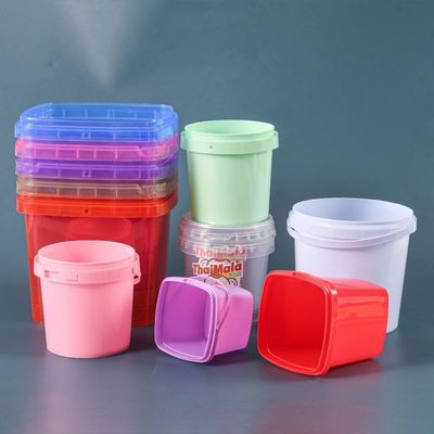 GAP/ISO/FDA сертифицированный квадратный 200ml-25L пластиковый ведро с легким открытием и закрытием крышки