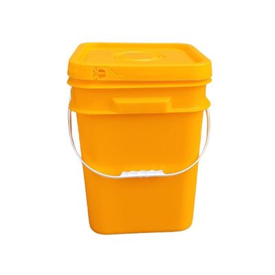4L 5L 6L 7L 8L 10L 15L 18L 20L квадратный пластиковый ведро с крышкой