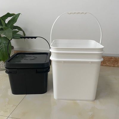 Химические специальные 5L 6L 7L 8L 9L 10L печатные квадратные ведра для хранения пищи