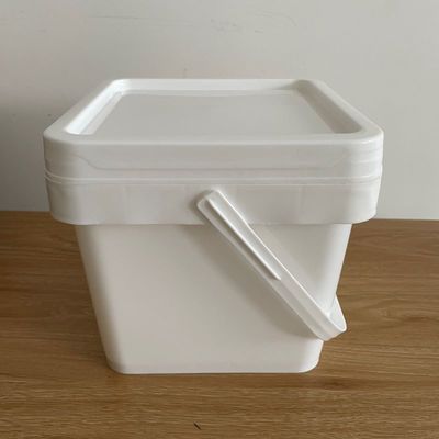 Посуда для стиральных средств с крышкой из сертифицированного GAP/ISO/FDA и HDPE материала