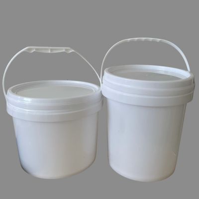 Круглые или квадратные 5L пластиковые ведра с железной ручкой настраиваемые и прочные