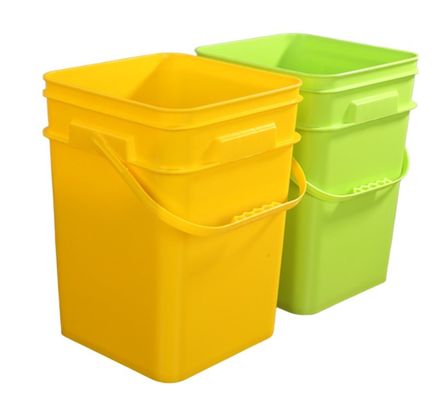 5L-20L ведро квадратное пластиковое ведро с индивидуальной печатью и полипропиленовым материалом