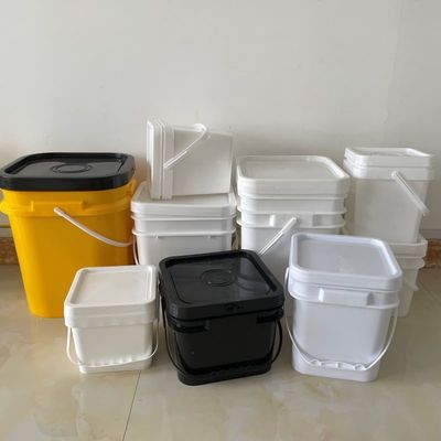 Полипропиленовая ручка пластиковая квадратная ведра 4L 5L 6L 8L 10L для транспортировки напитков