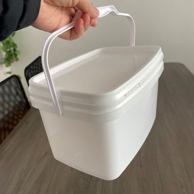 Полипропиленовая ручка пластиковая квадратная ведра 4L 5L 6L 8L 10L для транспортировки напитков