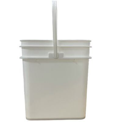 1L / 2L / 3L / 4L / 5L Складка для хранения Прочный и универсальный полипропиленовый квадратный ведро с крышкой