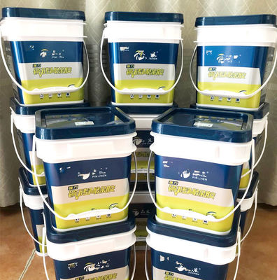 2L / 4L / 5L / 8L / 10L / 15L / 18L PP контейнер пластиковый ведро 5 галлонов квадратный ведро с крышкой