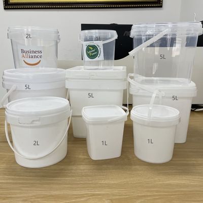 Настроить свой 3L / 4L / 5L / 6L / 8L / 10L пластиковый ведро с герметичной крышкой передовой технологии