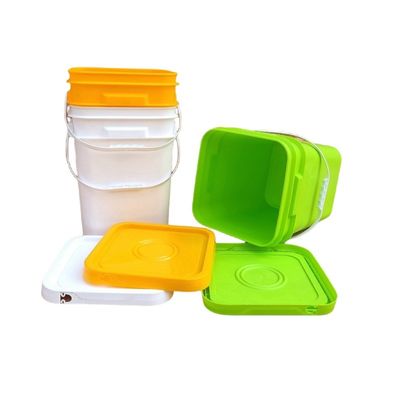 GAP/ISO/FDA Certified IML Printed Dog and Cat Pet Food Square Bucket Rectangle Barrel Bucket (Сертификат GAP/ISO/FDA IML) Напечатанная пища для собак и кошек для домашних животных
