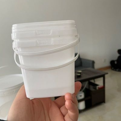 Варианты печати Передача тепла на шелковой экране и IML для квадратного пластикового ведра