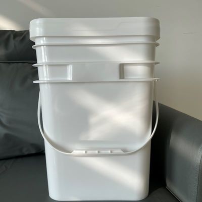2L 4L 5L 8L 10L 15L 18L 20L квадратный ведро пластиковый контейнер с шелковой печатью