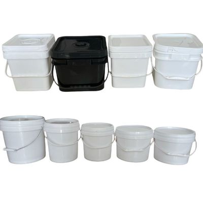20L квадратный пластиковый контейнер с сертификацией GAP/ISO/FDA и настраиваемым дизайном
