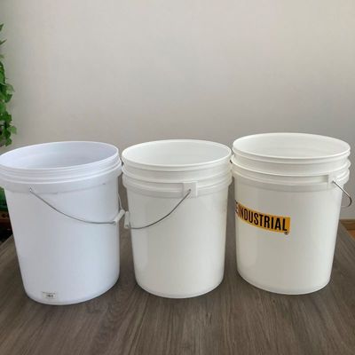 Шелковый экран/теплопередача/IML печать 5L пластиковый ведро для индивидуальных салфеток
