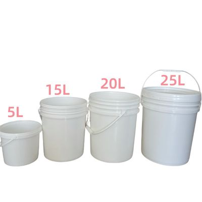 10L 15L 18L 20L 25L PP пластиковая ведра с крышкой на рот Сертифицированный GAP/ISO/FDA Красный цвет