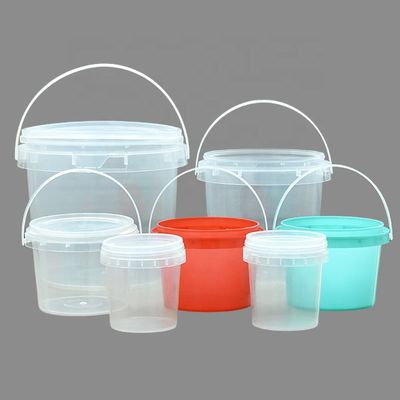 Полипропиленовый ведро 200ml-25L квадратный пластиковый контейнер с ручкой для пользы