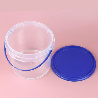 Не поддающийся подделке 1L HDPE пищевой пластиковый ведро для IML печатного соуса пасты контейнер