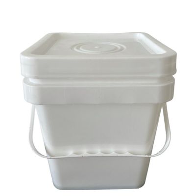 5L пластиковый ведро с аксессуарами на заказ напечатанный GAP / ISO / FDA сертифицированный пищевой класс