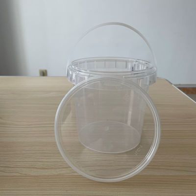 Прозрачная пластиковая ведра 4L 5L 8L 10L 16L с крышкой