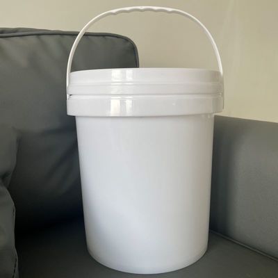 Полипропилен 1L5L7L10L12L16L20L25L Галон круглый пластиковый ведро с ручкой и крышкой