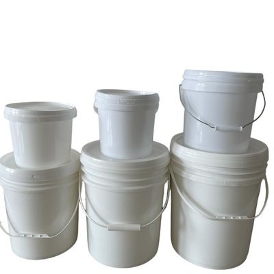 Поставка 5L 10L 15L 16L 18L 20L пластиковый ведро круглый пластиковый ведро с крышкой и доступный