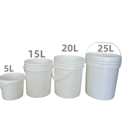 Чёрный пластиковый ведро краски с крышкой 5L 8L 10L 15L прочный и GAP/ISO/FDA сертифицированный