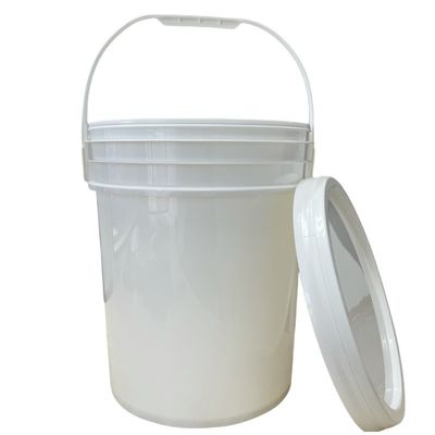 Чёрный пластиковый ведро краски с крышкой 5L 8L 10L 15L прочный и GAP/ISO/FDA сертифицированный
