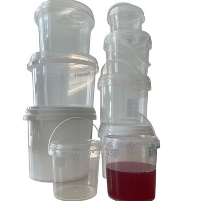 Химическое 1L-5L Clear Bucket Popcorn Bucket с сертификатом GAP/ISO/FDA